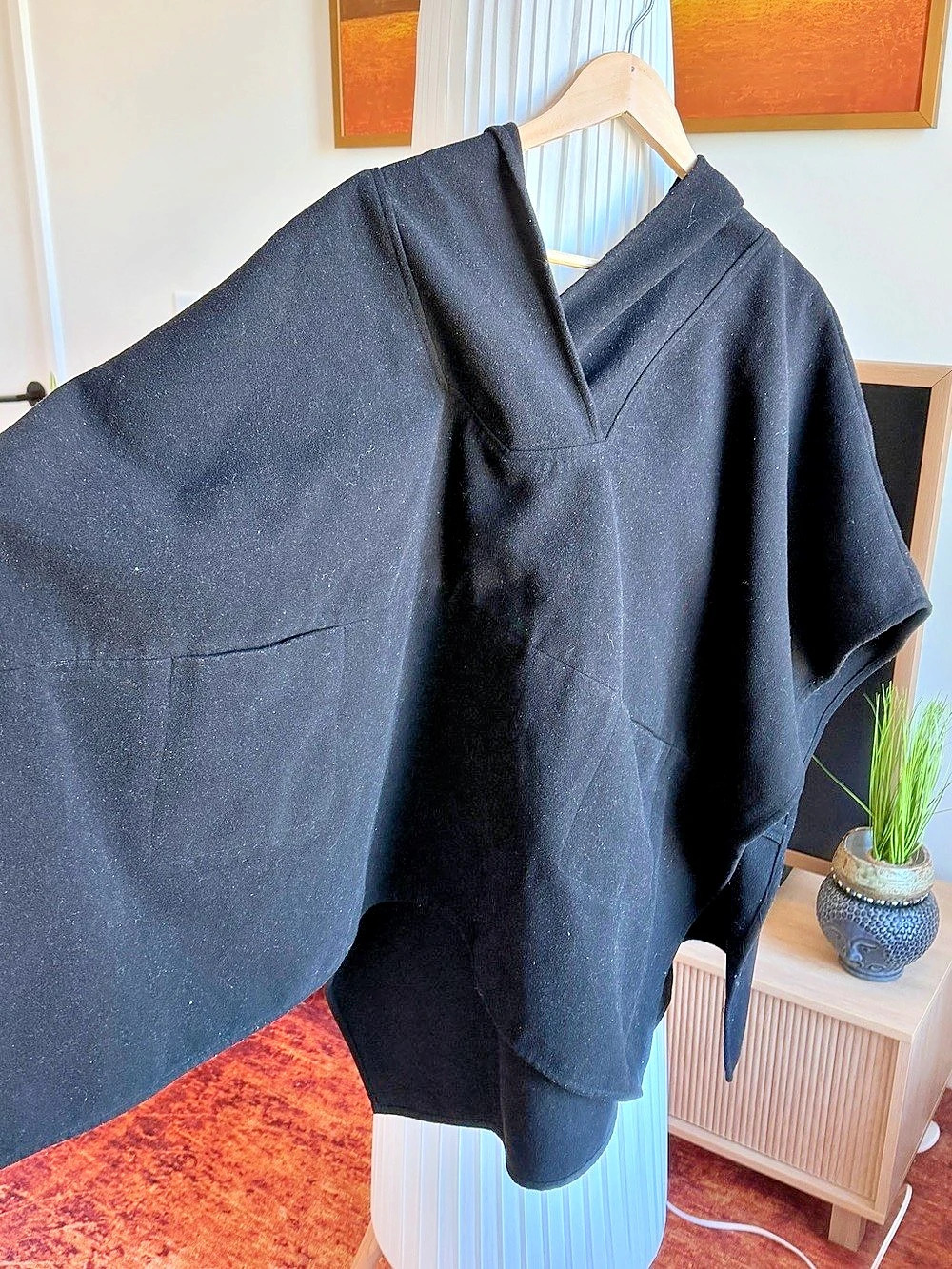 Black Tunic Poncho